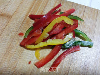 核仁菌菇鸡柳的做法步骤:7