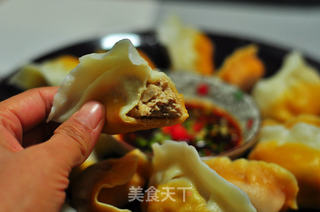 鸡肉核桃仁水饺的做法步骤:14