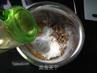 薯泥核桃酥球的做法步骤:3