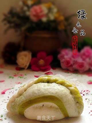 菠菜贝壳包的做法步骤:14