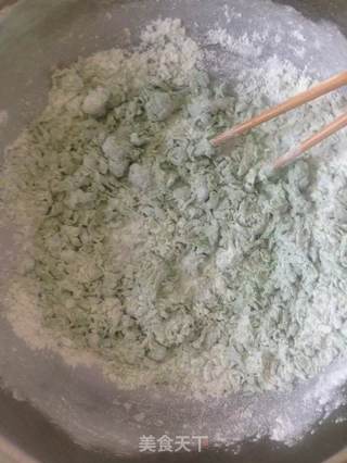 菠菜贝壳包的做法步骤:2