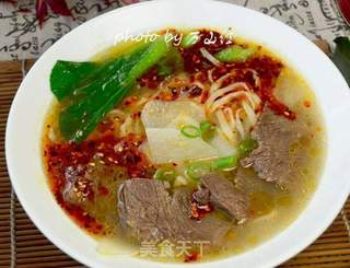 牛肉拉面的做法步骤:21