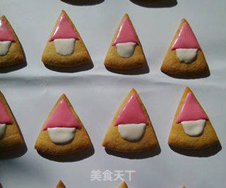 圣诞老人糖霜饼干的做法步骤:12