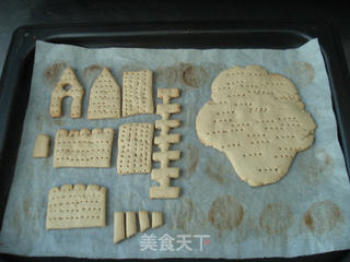 迷你圣诞姜饼屋的做法步骤:9