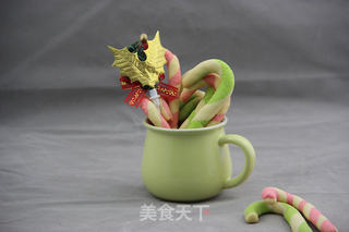 圣诞拐杖饼干的做法步骤:14