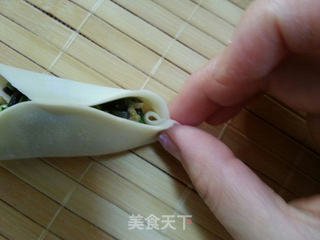 三鲜蒸饺的做法步骤:9