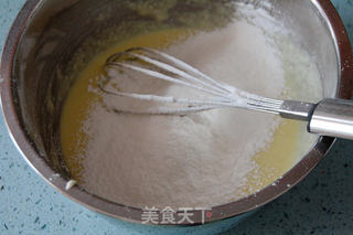 卷卷手残党的救星:【豆腐木薯戚风】的做法步骤:7