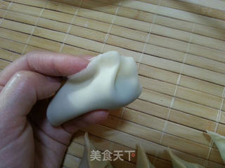 三鲜蒸饺的做法步骤:10