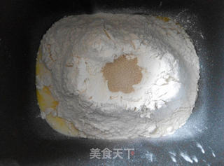 圣诞树面包的做法步骤:3