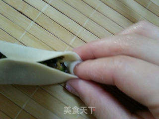 三鲜蒸饺的做法步骤:8