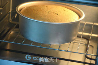烤箱做蛋糕(抹茶戚风蛋糕的做法)的做法步骤:16