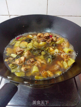 寒冬来点酸菜刚刚好【酸汤鸡】的做法步骤:8