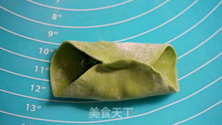 多彩荷包烫面蒸饺的做法步骤：15