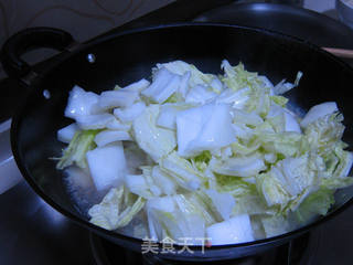 笔管鱼炖白菜豆腐的做法步骤:13