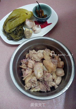 寒冬来点酸菜刚刚好【酸汤鸡】的做法步骤:2
