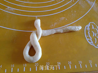 花式牛奶面包的做法步骤:4