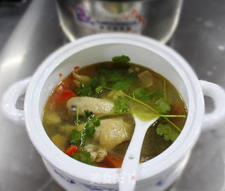 三黄鸡炖香菇的做法步骤:15