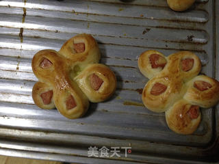梅花面包的做法步骤:9