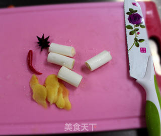 三黄鸡炖香菇的做法步骤:4
