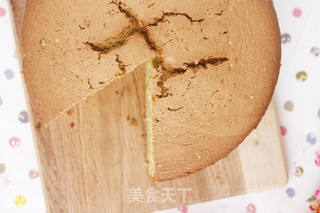烤箱做蛋糕(抹茶戚风蛋糕的做法)的做法步骤:18