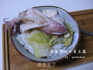 笔管鱼炖白菜豆腐的做法步骤:17