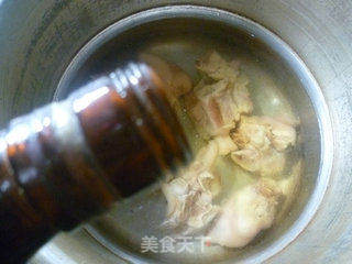 青菜萝卜猪蹄汤的做法步骤:5