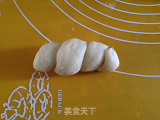火腿面包卷的做法步骤:7