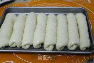 椰蓉蛋黄排排包的做法步骤:9