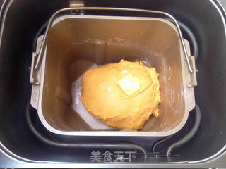 南瓜肉松卷的做法步骤:4