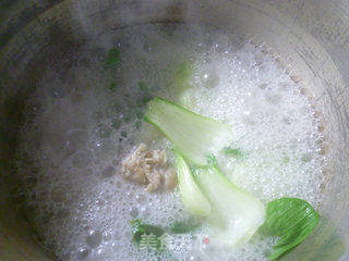 青菜萝卜猪蹄汤的做法步骤:9