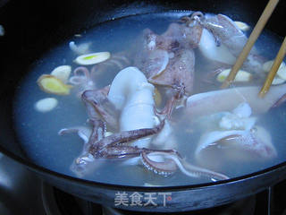 笔管鱼炖白菜豆腐的做法步骤:8