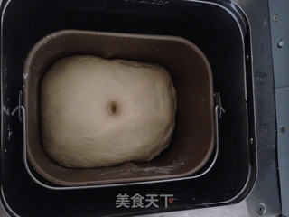 梅花面包的做法步骤:2