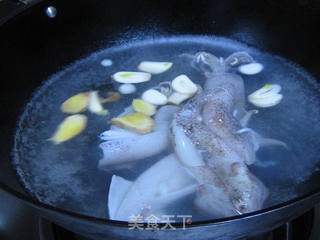 笔管鱼炖白菜豆腐的做法步骤:7