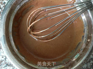 黑巧蛋糕卷的做法步骤:4