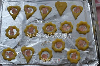 晶莹剔透的玻璃心饼干的做法步骤:8