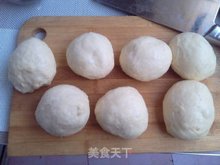 奶酪肉松面包的做法步骤:7