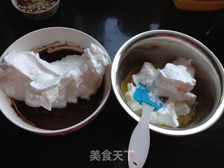大理石戚风蛋糕的做法步骤:9