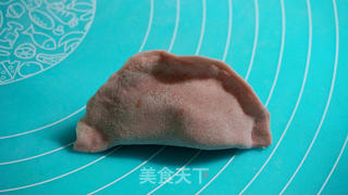 彩色元宝蒸饺的做法步骤:9