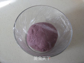 紫葡萄蒸饺的做法步骤:9