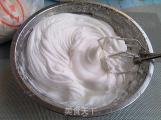 香蕉咖啡戚风蛋糕的做法步骤:8