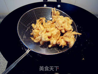 干炸香酥小海虾的做法步骤:9