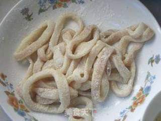 酥烤鱿鱼圈的做法步骤:6