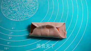 彩色元宝蒸饺的做法步骤:8