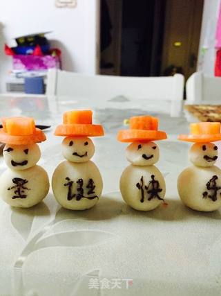 圣诞雪人的做法步骤:9