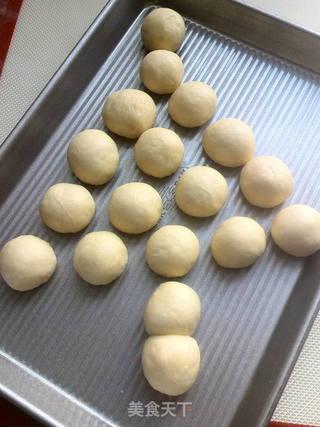 圣诞树面包的做法步骤:9