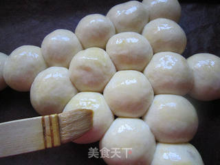 圣诞树面包的做法步骤:16