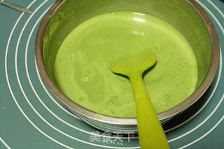 【抹茶千层可丽饼(Matcha Mille Crepes)】的做法步骤:10