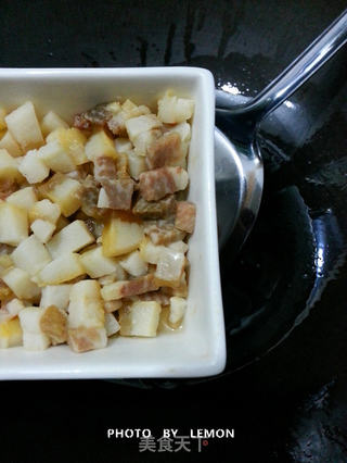 腊味新年~浓浓的年味炒饭的做法步骤：4