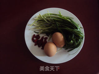 韭菜炒鸡蛋的做法步骤：1