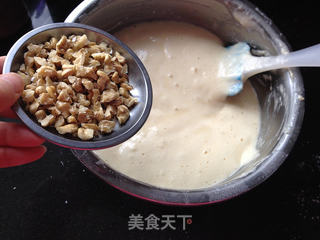 蔓越莓核桃蛋糕的做法步骤:5